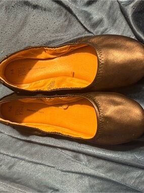 Women’s Size 9.5 Time and Tru Black Memory Foam Ballet Flats - Women's